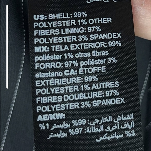 Not Available WHBM White and Black Pinstriped Asymmetrical Dress - Picture 7 of 8